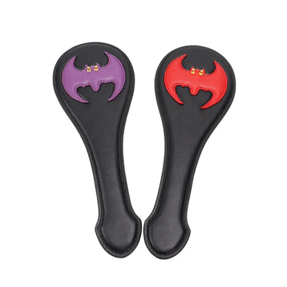 BDSM Mini Batman Leather Impact Paddle