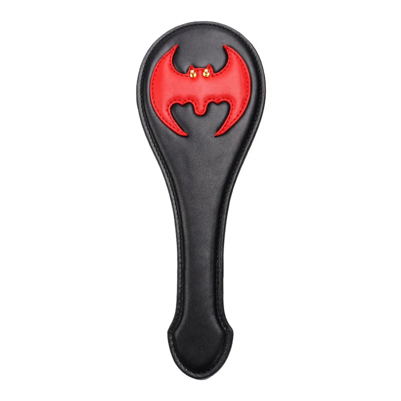 BDSM Mini Batman Leather Impact Paddle