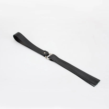 Minimalist Elegant Full Leather BDSM Spanker Straps