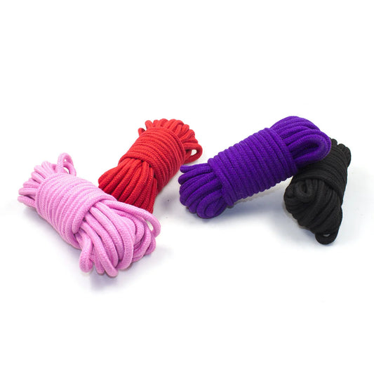 Multi-Colored Convenient Bondage Rope for BDSM Toys