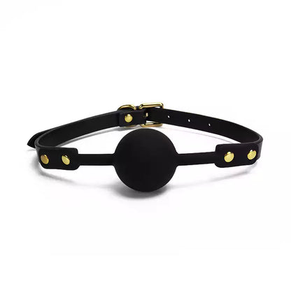 Multicolor Metal Accent Modern BDSM Ball Gag