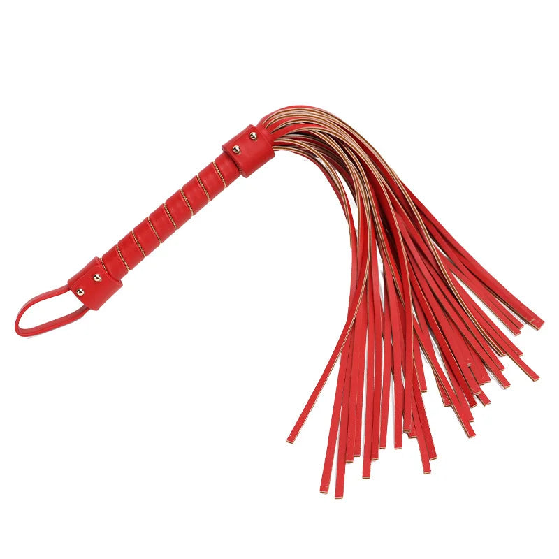 Multicolor Vibrant Leather Tassel BDSM Spanking Floggers