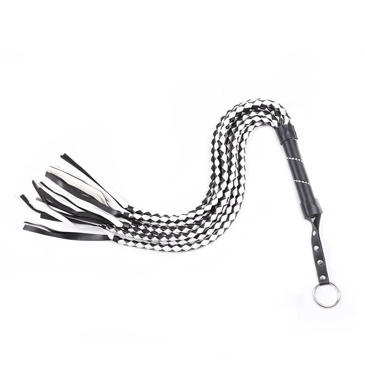 Multiple Braided Extra Long BDSM Flogger Spank Toy