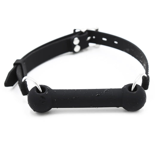 Open Mouth Dog Head Silicone BDSM Ball Gag