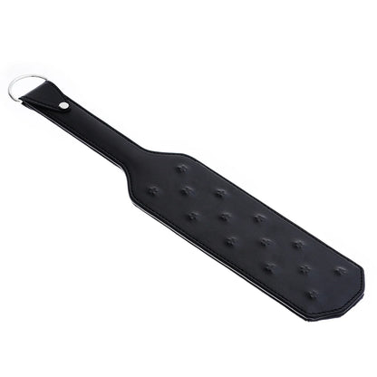 Patterned Embossed Leather Classic Impact Paddle