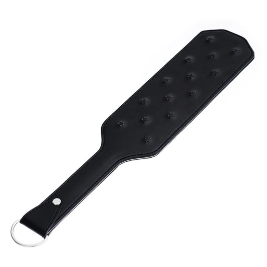 Patterned Embossed Leather Classic Impact Paddle