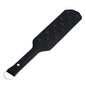 Patterned Embossed Leather Spanking Paddle