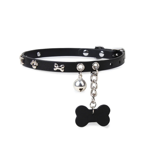 Leather Punk Bone BDSM Collars