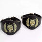 Punk Skull Decor BDSM Ankle and Wrist Cuffs