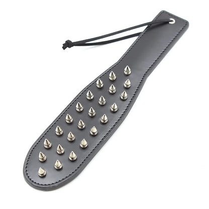 Punk Spiked BDSM Impact Paddle for Excitement