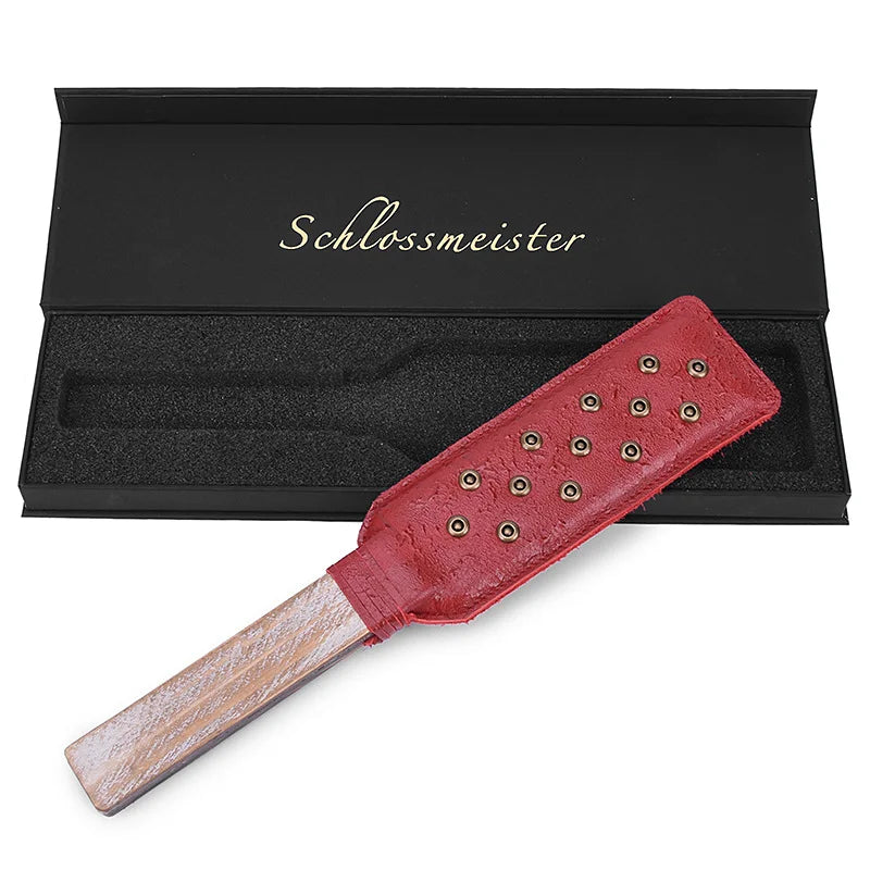BDSM Punk Studded Vintage Spanking Paddle