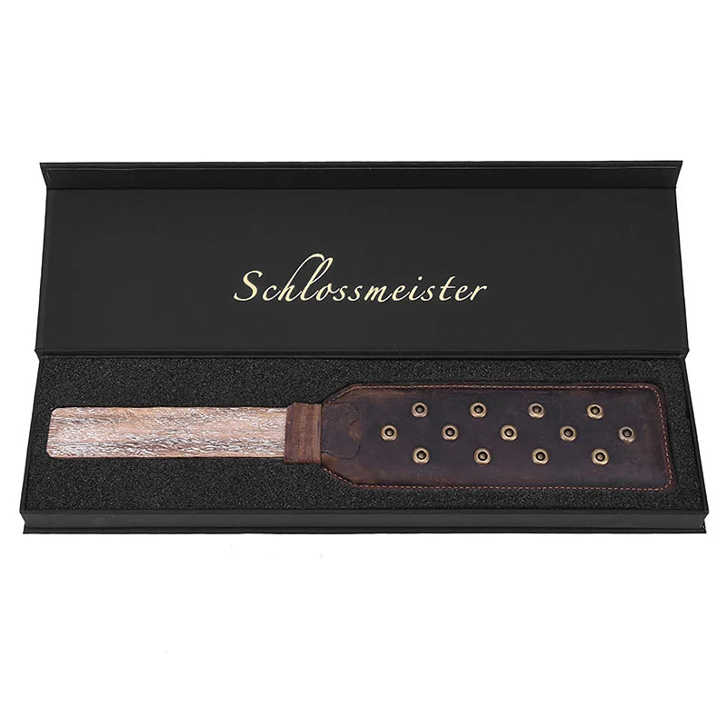 BDSM Punk Studded Vintage Spanking Paddle