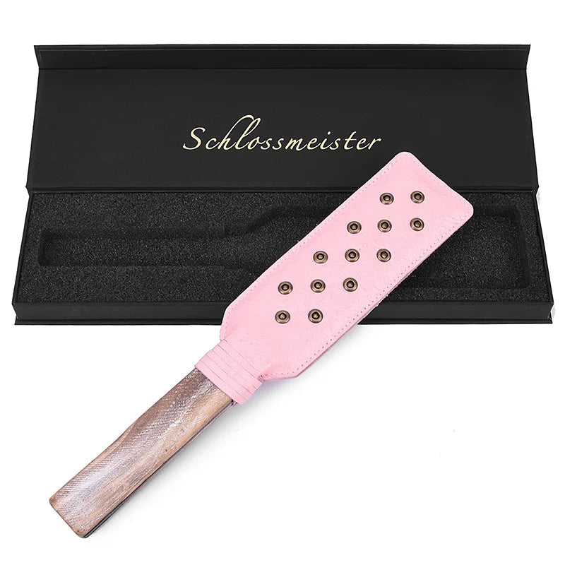 BDSM Punk Studded Vintage Spanking Paddle