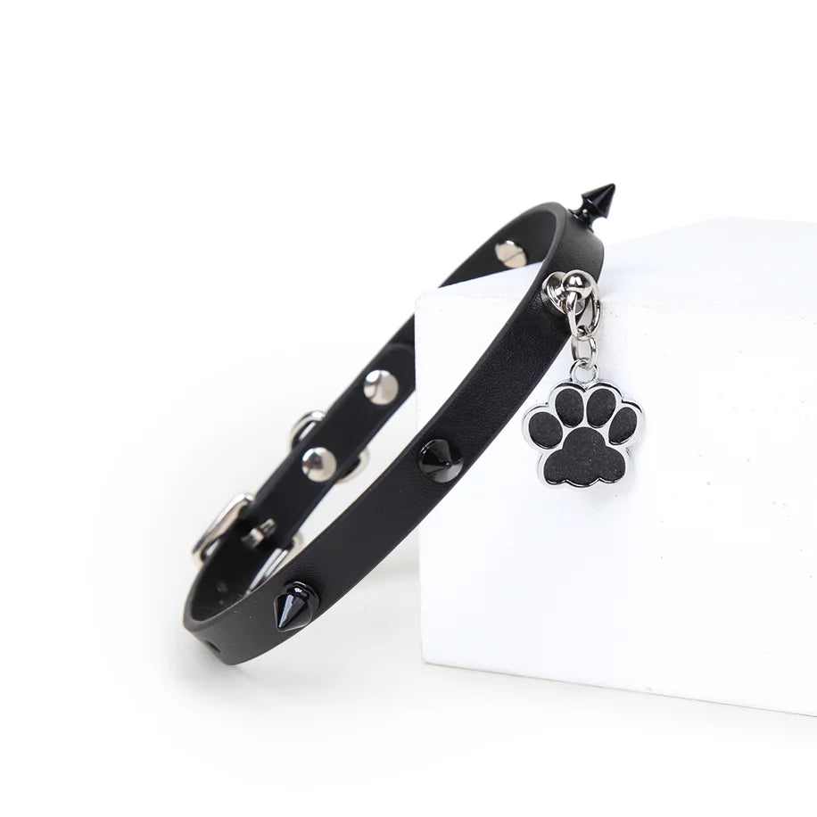 Punk Studded Leather BDSM Collars