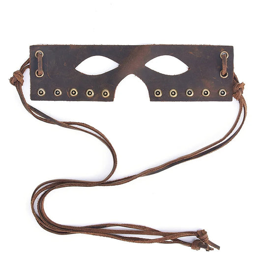 Retro Studded Leather BDSM Eye Mask