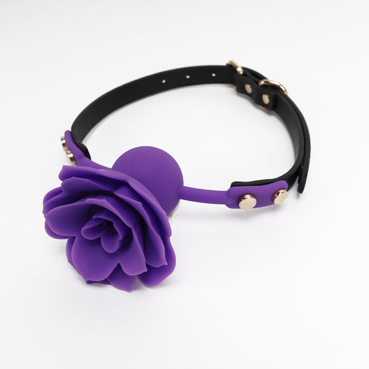 Rose-Shaped Modern Style BDSM Ball Gag