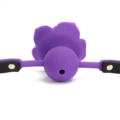 Rose-Shaped Modern Style BDSM Ball Gag