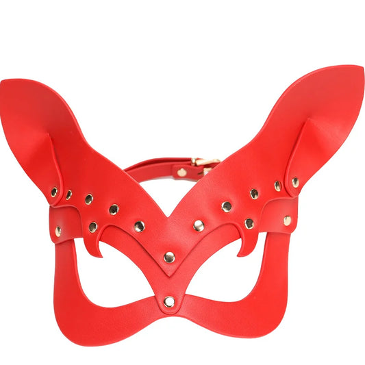 Sexy Punk Studded Leather Animal BDSM Masks