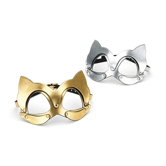 Shiny Catwoman Pleather Animal BDSM MASKS