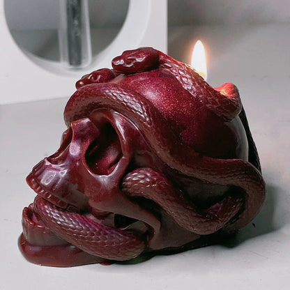 BDSM Candle Snake Skull Dark