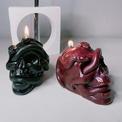 BDSM Candle Snake Skull Dark