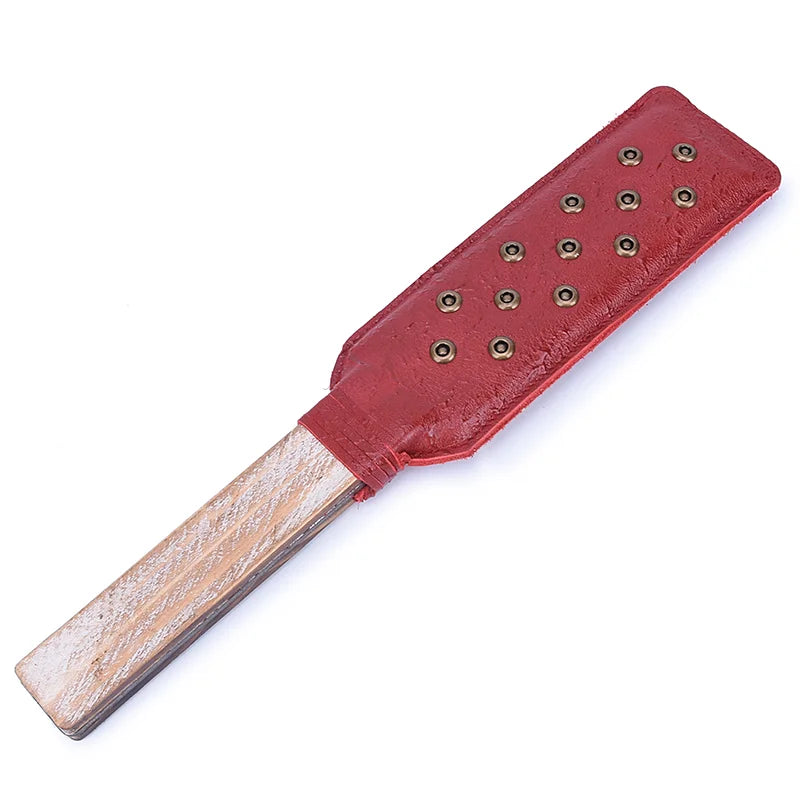 Vintage Leather Spanking Paddle for BDSM Toys